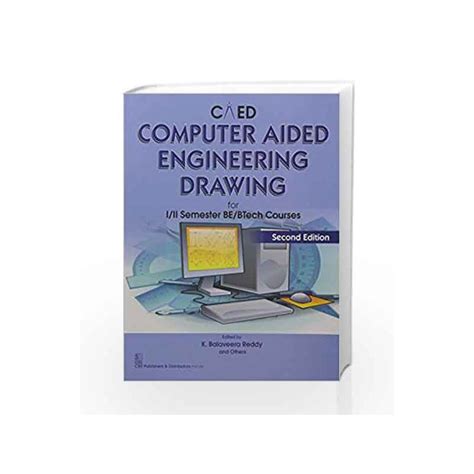 Caed Computer Aided Engineering Drawing For I Ii Semester Be Btech