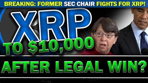 Xrp Ripple News Former Sec Chair Fights For Xrp Price After