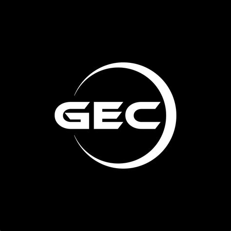 gec letter logo design  illustration vector logo calligraphy