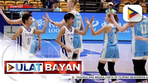 Gilas Women Wagi Laban Sa Kazakhstan Sa Thasiangames Youtube