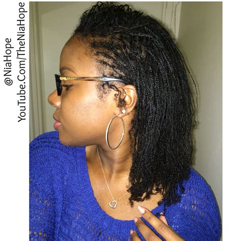 Mini Braids On Natural Hair Niahope Youtubecomtheniahope