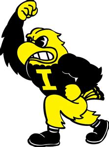 iowa hawkeyes herky Logo Download png