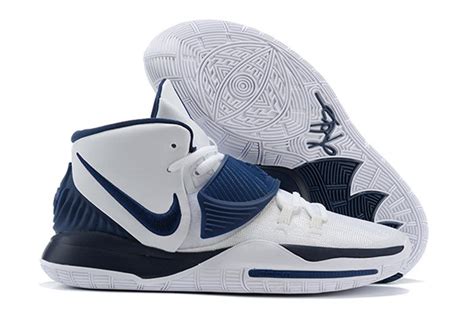 Nike Kyrie 6 Team White/Midnight Navy - FavSole.com