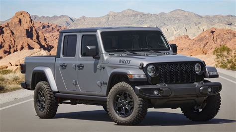 Jeep Gladiator Willys Edition Una Nueva Variante Off Road De Atractiva