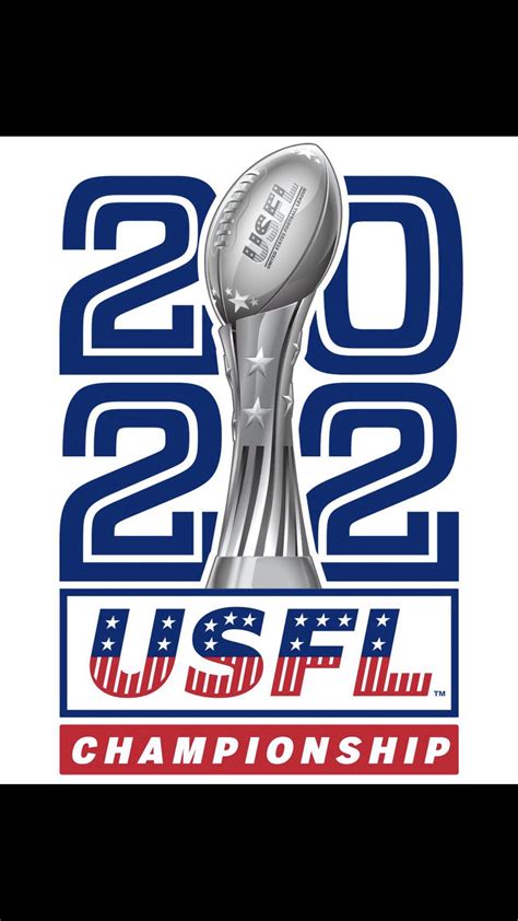 Usfl Championship Game Official Logo R Usfl