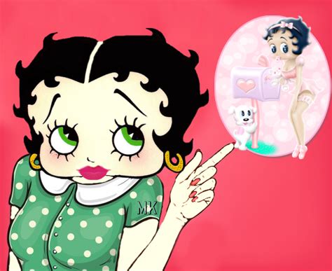 Betty Boop Betties Minnie Mouse Disney Characters Fictional