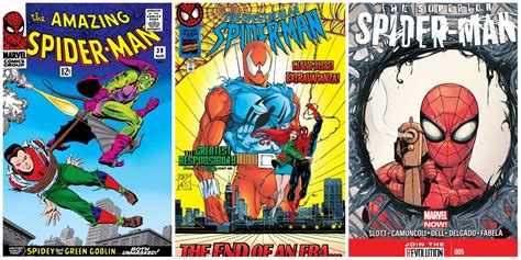 10 Epic Spider Man Covers That Spoiled The Ending