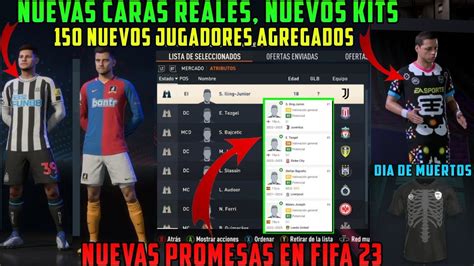 Fifa Nuevas Caras Reales Kits Y Nuevos Jugadores A Adidos