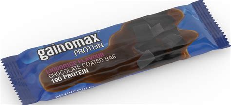 K P Bergendahls Gainomax Gainomax Prot Bar Liquoric G