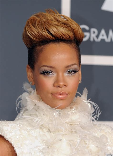 Rihanna S Grammys Hair Is The Best Thing About The Grammys HuffPost Life