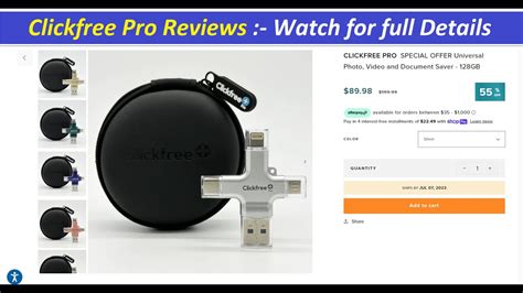 clickfree pro reviews   full details clickfree pro click