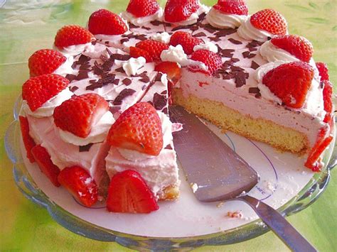 Schmand Erdbeerkuchen Einfach Nur Lecker