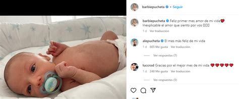 El Conmovedor Mensaje De Barbie Vélez Para Su Hijo Salvador Al Cumplir Un Mes De Vida Infobae