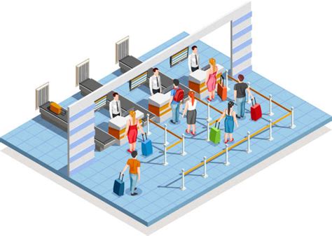 Flughafen Halle Illustrationen Und Vektorgrafiken Istock