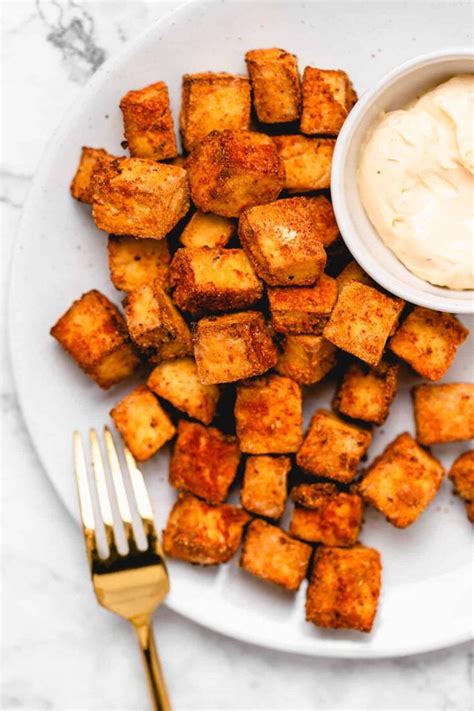 Crispy Air Fryer Tofu How To Make Crispy Tofu In Minutes