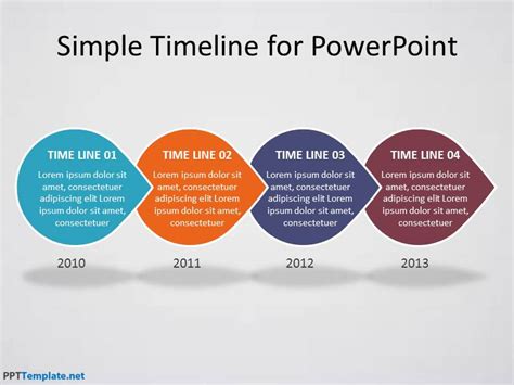 Free Timeline PPT Template