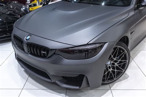 Used 2018 Bmw M3 Sedan 6 Speed Competition Pkg Executive Pkg Matte