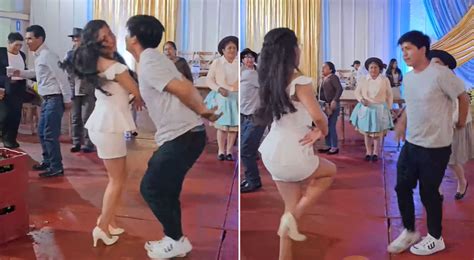 TikTok viral Perú joven peruana se enfrenta a amigo bailando huaylas y