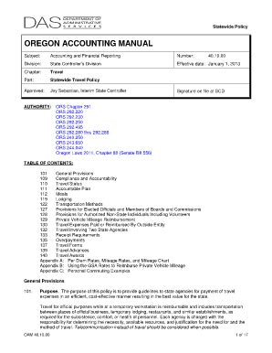 Fillable Online Oregon Oam 401000po Form Fax Email Print PdfFiller