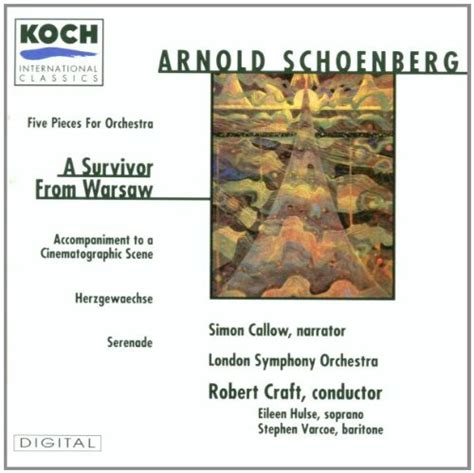 Un Survivant De Varsovie Schoenberg A Amazon Fr Cd Et Vinyles