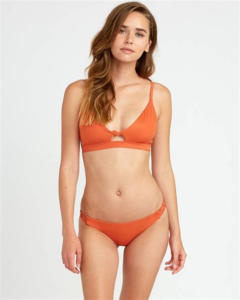 Solid Bralette Bikini Top Rvca