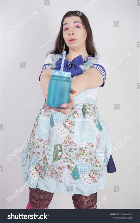 Charming Plus Size Anime Girl School Stock Photo 1381409642 | Shutterstock