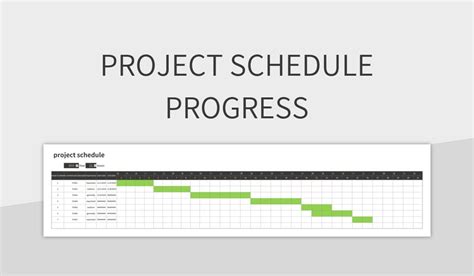 Free Progress Bar Chart Templates For Google Sheets And Microsoft Excel