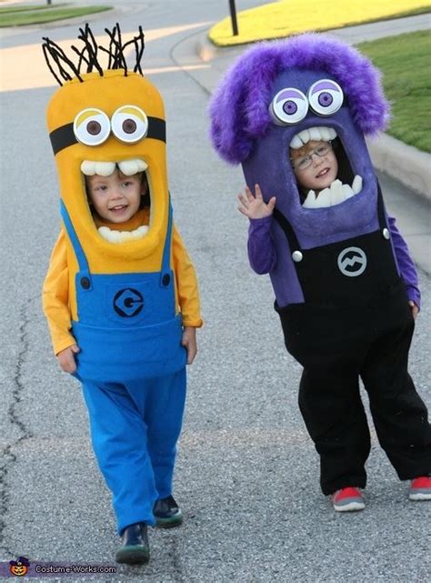 Diy no sew kevin the minion kids costume – Artofit