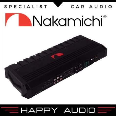 Jual NEW Power Amplifier 4 Channel NAKAMICHI NGXA120 4 3000 Watt Class