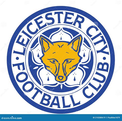 Leicester City Logo Editorial Illustrative on White Background ...