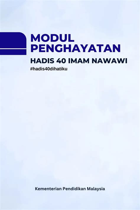 Modul Hadis 40 Edisi 2 Kpm Pages 24