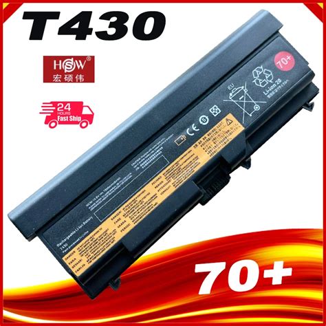 6600mAh 9 Sel Baterai Untuk Lenovo T430 L430 T430I T530 W530I L530