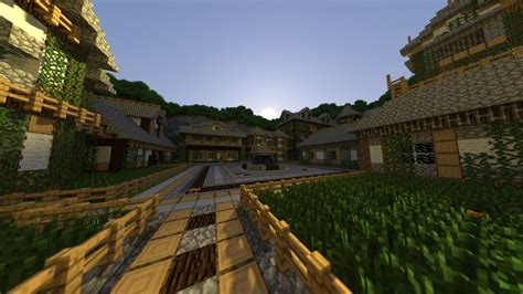 Forestia Island Town Minecraft Map