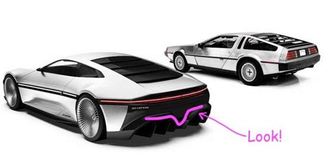 Is This Electric DeLorean Concept Art By A Rimac Designer For Real ...