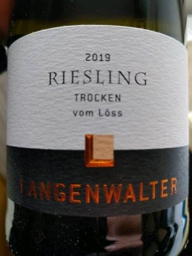 Langenwalter Riesling Trocken Vom L Ss Vivino Us