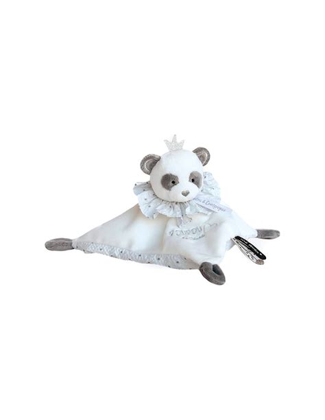 Doudou Panda Gris De Doudou Et Compagnie En Tukitoy