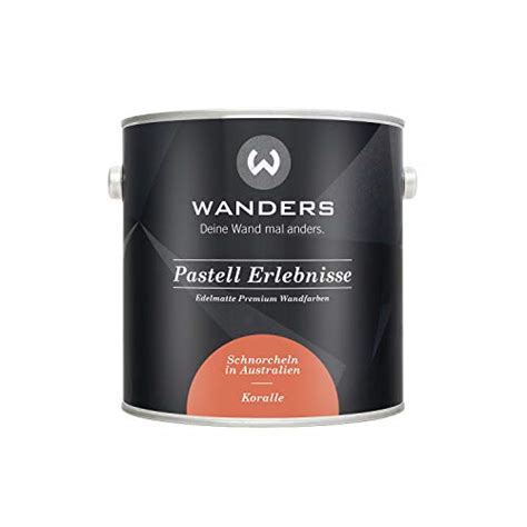 Wanders Pastell Erlebnisse 2 5L Koralle Rot Orange Edelmatte