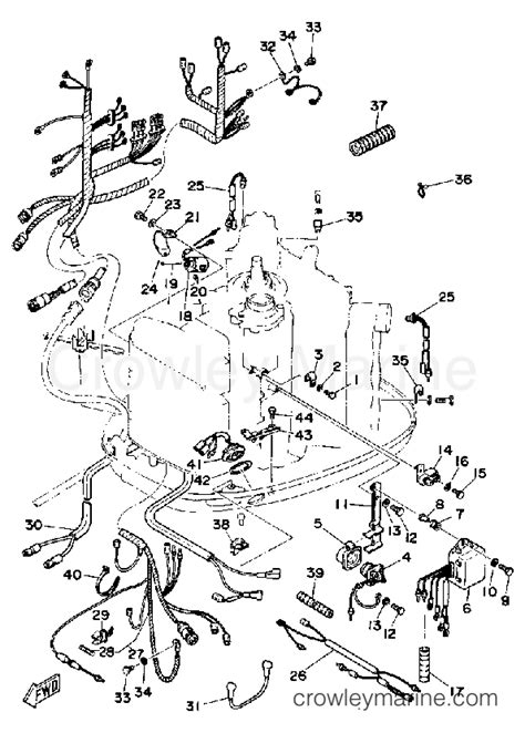 ELECTRIC PARTS 2 1988 Outboard V6 EXCEL V6EXCELLG Crowley Marine