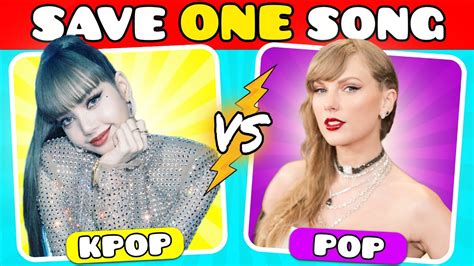 Kpop Vs Pop ️‍🔥 Save One Drop One Song🎵 Girls Edition Music Quiz🌟