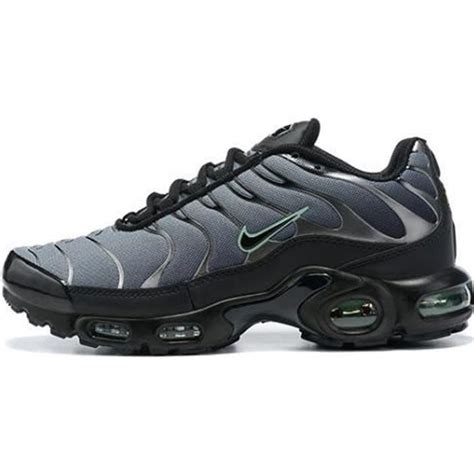 Baskets Nike Tn Plus Chaussures Homme Noir Gris Noir Gris Couleurs