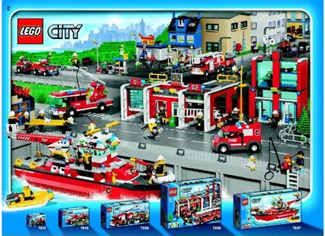 Lego® Anleitung Anzeigen 7207 Fire Boat Lego Bauanleitungen Und Katalog