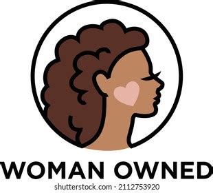 Minority Woman Owned Business Logo Icon Stock Vector (Royalty Free) 2112753920