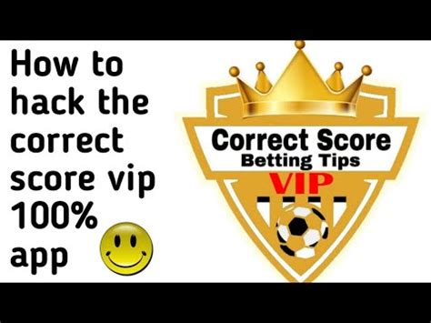 How To Hack Any New Betting Correct Score Vip 100 Using Lucky Patcher