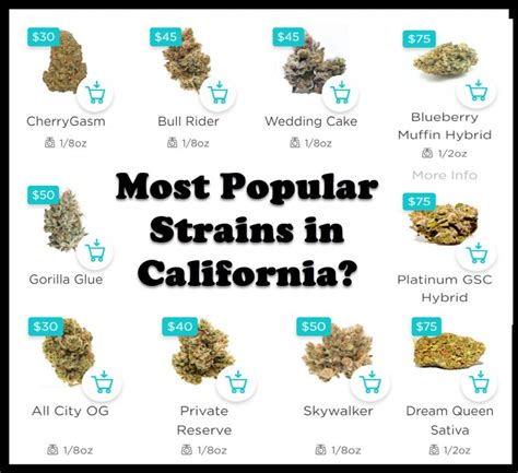 What are the Most Popular Cannabis Strains in California?