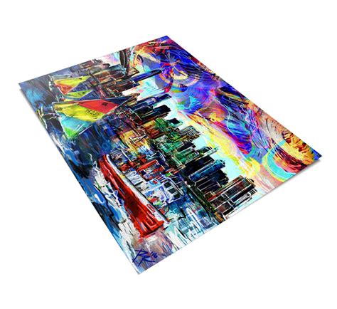 New York Skyline Art Print Skyline Art NY Artwork - Etsy