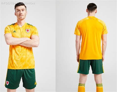 Wales 202021 Adidas Away Kit Football Fashion