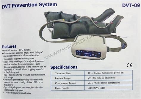 Prevention System For Deep Vein Thrombosis Dvt