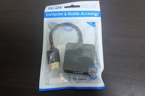 代購代標第一品牌樂淘letao新品 送料無料 ICZI HDMI VGA D SUB 変換アダプタ 1080p対応 HDMI オス to