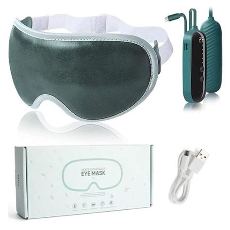 Green set Masque de sommeil électrique Rechargeable sans fil