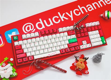 Ducky Shine 7 Christmas Edition Mechanical Keyboard Premium High End